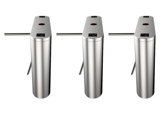 অ্যান্টি হিট ট্রাইপড টার্নস্টাইল গেট সেল্ফ রিসেটিং 500 মিমি আর্ম আরএফআইডি রিডার